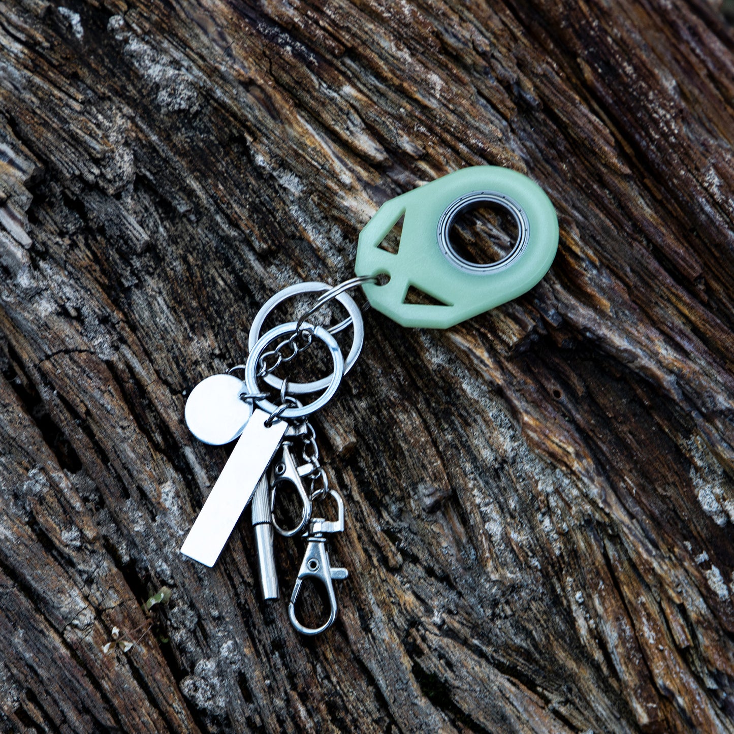 Creative Fidget Spinner Toy Keychain