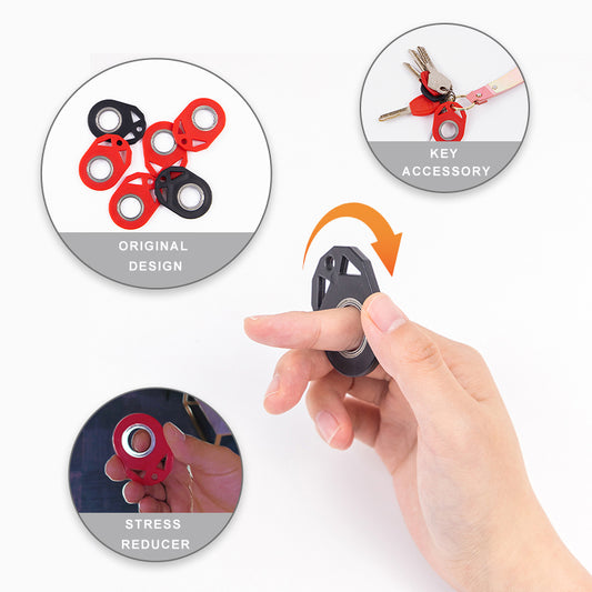 Creative Fidget Spinner Toy Keychain